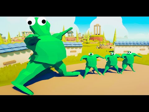 Exploding Host Zombie vs Units (TABS Mod)