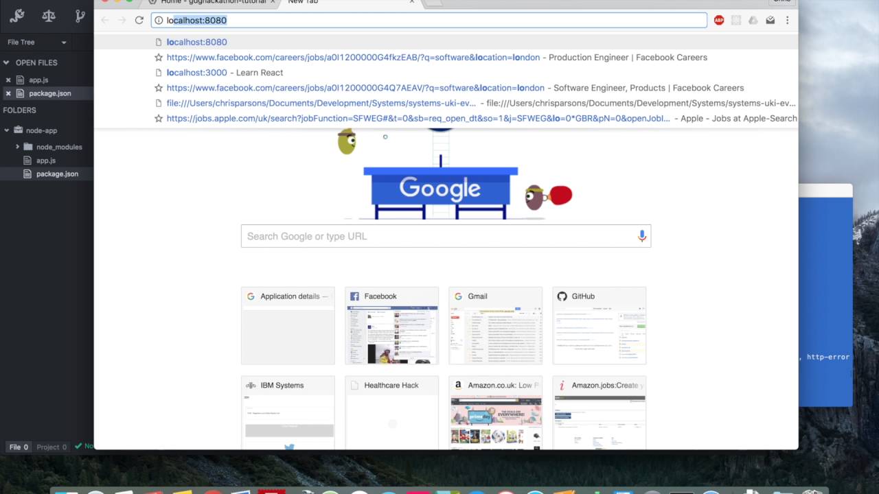 Google Cloud Platform - Node.js Tutorial