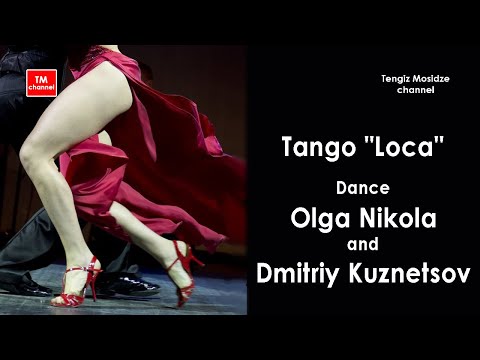 Tango "Loca".  Olga Nikola and Dmitriy Kuznetsov with "Solo Tango Orquesta".  Танго.