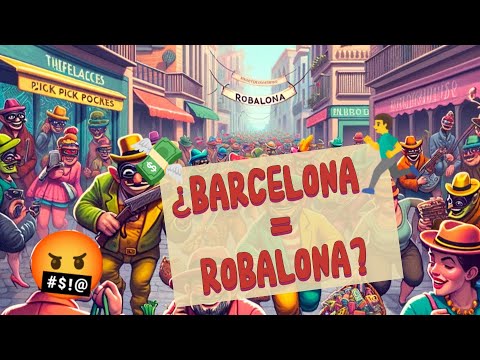 ¿¿Barcelona se ha convertido en la CAPITAL DEL ROBO?? - La Canción