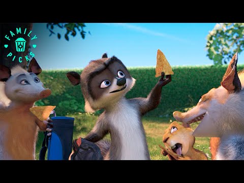 RJ Teaches the Animals About Snacks | Over the Hedge