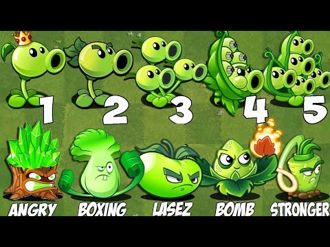 Random 15 Team Plants LEVEL 1 Battlez - Who Who Will - Pvz 2 Team