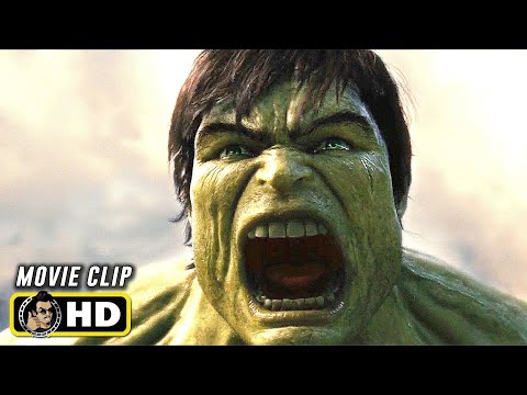 THE INCREDIBLE HULK (2008) University Battle [HD] Hulk Smash