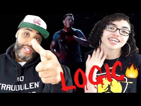 MY DAD REACTS TO LOGIC I WROTE THIS ONE IN BLOOD CONFESSIONS OF A DANGEROUS MIND REACTION