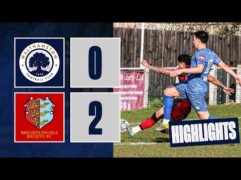 Walthamstow 0-2 Brightlingsea Regent - Match highlights