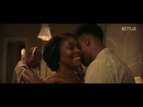 Trailer image with the lead couple; cues like SWV and Giveon underscore tender beats
