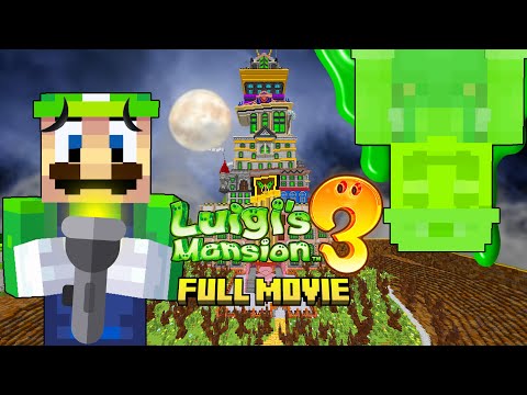 Minecraft Luigi's Mansion 3 FULL MOVIE!