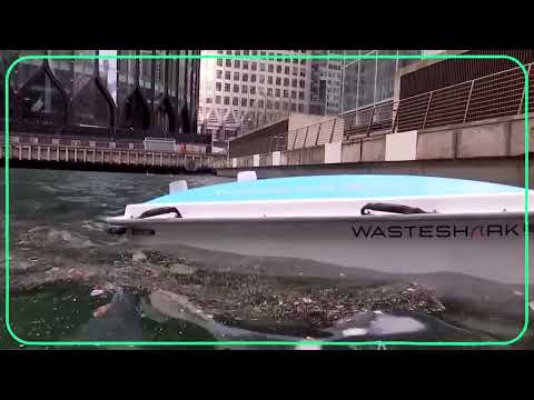 'Robot shark' eats plastic waste in River Thames