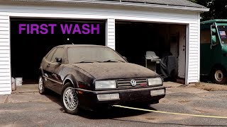 Rescue & First Wash Parked 24 Years | 1992 VW Corrado VR6 SLC Revival - P1