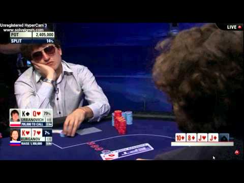 EPT Monaco 2015 Live Poker Tournament Super High Roller