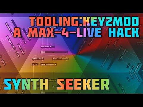 Key2Mod - A tool for global transposition control with Max For Live in Ableton