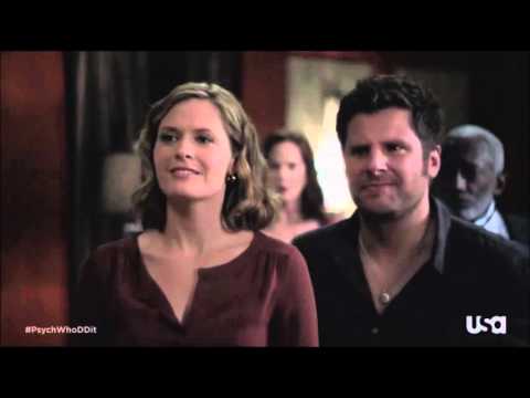 Shawn Slapping Juliet's Butt - 100 Clues (7x05)