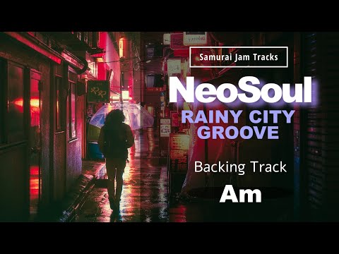 Neo Soul Groove Guitar Backing Track in Am