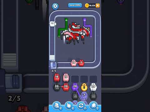 Pixel Flow Level 2896 Walkthrough
