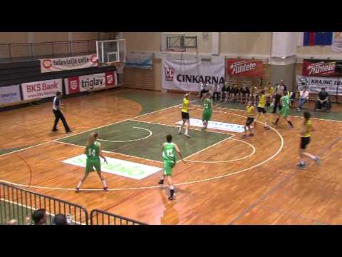 MŽRKL 2014/15, 9. kolo: Athlete Celje - Trešnjevka 2009 (4/4)