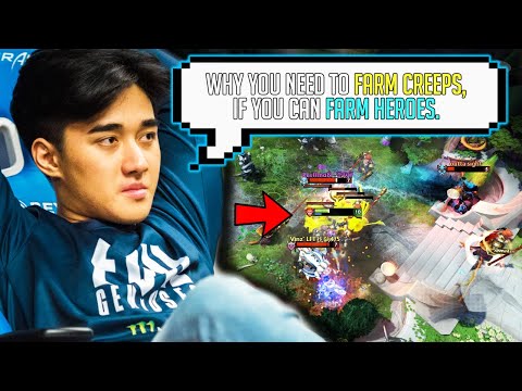 Why you need to FARM CREEPS, If you can FARM HEROES - Abed Monkey King 18KILLS in 21 Minutes Game