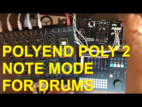 Polyend Poly 2 - Note Mode for Drums - Stazma Tips & Tricks