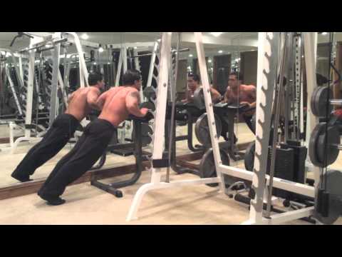 Bodyweight Chest Exercise Demonstrated