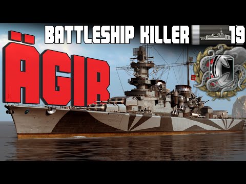 Ägir vs. Musashi GERMAN HIGH PENETRATION AP - World of Warships