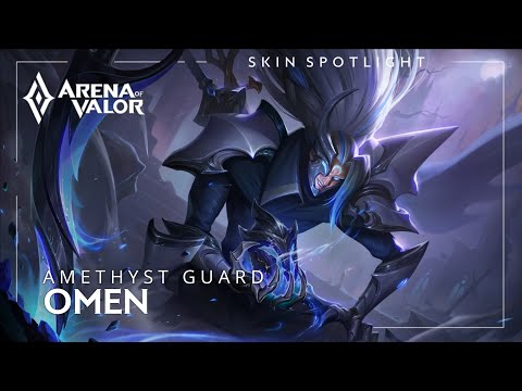 Skin Spotlight: Omen — Amethyst Guard | Arena of Valor | TiMi