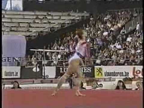 Andreea Raducan - 2001 Worlds EF - Floor Exercise
