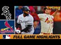 White Sox vs St. Louis Cardinals [FULL GAME] 5/4/2024 | MLB Highlights Today - MLB Season 2024
