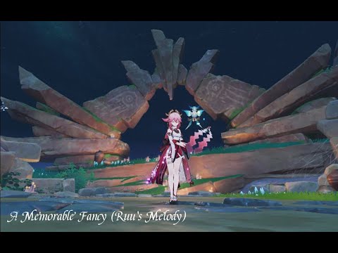 [1 Hour] A Memorable Fancy (Ruu's Melody) • Genshin Impact Lullaby