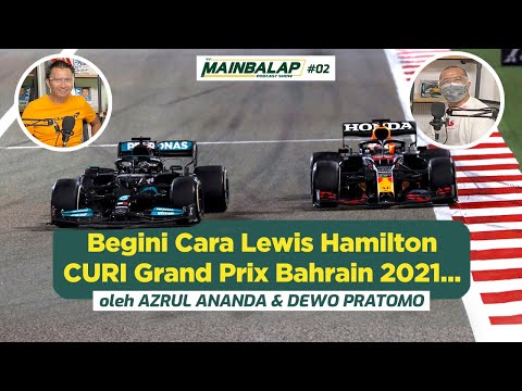 Begini Cara Lewis Hamilton CURI Grand Prix Bahrain 2021...