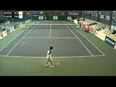 GOROKHOV (RUS) - DUBOIS (FRA) Open Super 12 Auray Tennis