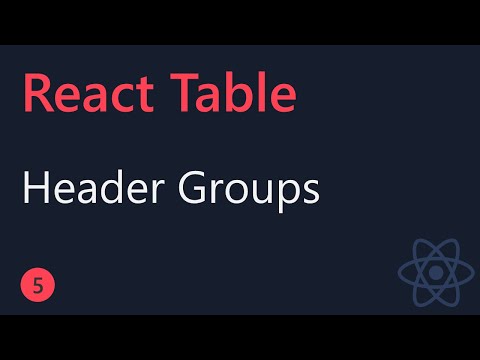 React Table Tutorial 1 Introduction