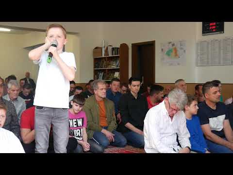 Edmir Malic mujezini dzumu namaz u dzematu Dortmund