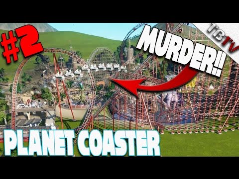 Planet Coaster The Game🌟ROLLER COASTER MURDER🌟 Best Amusement Park Simulator EVER!