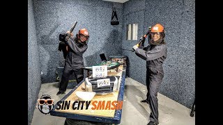Things To Do In Las Vegas: Sin City Smash Rage Room 😤💪⚒️