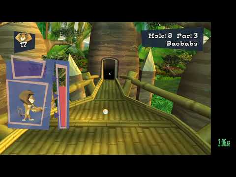 Madagascar (PC) Tiki Mini golf speedrun in 2:31