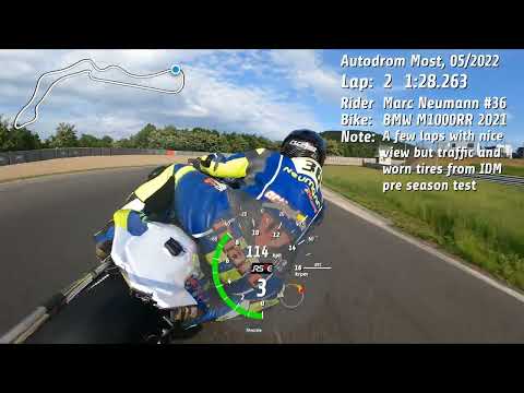 Marc Neumann 36 @Autodrom Most 2022 | BMW M1000RR 2021