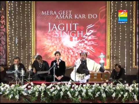 Fariha Pervez Performs Live in Hum Tv's Tribute to Jagjit Singh - Part 2