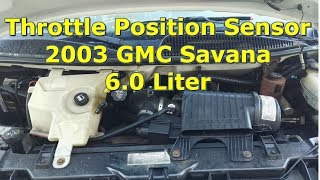 Throttle Position Sensor (TPS) Replacement - 2003 GMC Savana by @GettinJunkDone