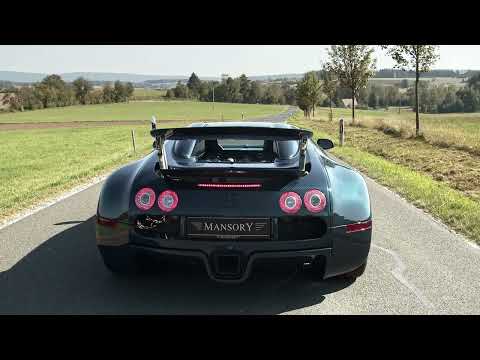MANSORY Bugatti Veyron Sapphire Edition   SOUND, INTERIOR & EXTERIOR DESIGN