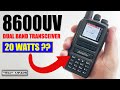 JIANPAI 8600UV 20 WATTS VHF & UHF HAND HELD RADIO ?