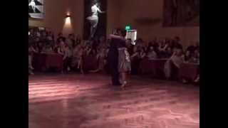 Andres "El Bichy" Laza Moreno y Luciana Arregui @ salon Canning, Donato "La Milonga Que Faltaba"