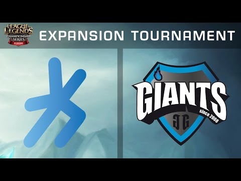League of Legends - H2k Gaming vs. Giants - Game 1 - EU LCS Expansion Tournament