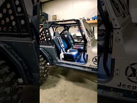 Got to Love some New Corbeau seats and PRP seat belts in the CJ7 Jeep!!!