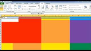 EXCEL FREEZE PANES