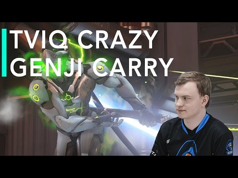TviQ Crazy Genji Carry: Rogue vs Lunatic-Hai | Overwatch APAC Premier Finals 2016