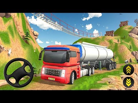 Crazy Heavy Euro Truck Transport Simulator - Offroad Driving 3D - Android Gameplay [HD]