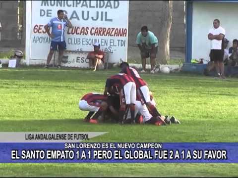 LAF - FINAL - ESQUIU 1-1 SAN LORENZO - RESUMEN