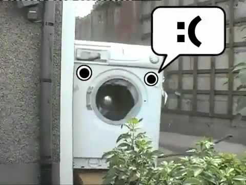 Washing Machine Self Destructs REMIX R2