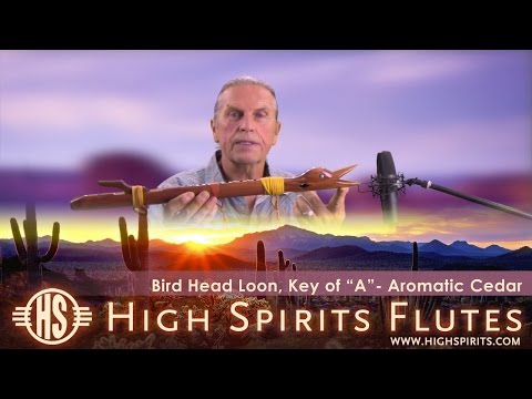 High Spirits Bird Head Loon, "A" - Aromatic Cedar