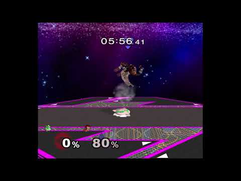 Ganondorf Going Ultra Instinct in Melee