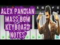 Alex Pandian Mass Bgm Karthi Devisri Prasad Keyboard Notes Theme Wifi Musicz